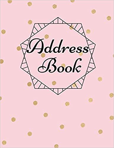 Address Book: Contacts Book, Alphabetical Address Book, Important Dates Tracker - 8.5x11 Inch