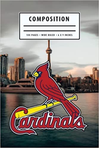 Weekly Planner Composition : St Louis Cardinals Notebook- To My Baseball Son , To My Baseball Dad - Baseball Notebook #14