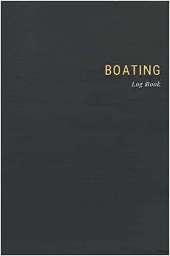Boating Log Book: Monthly Organizer for Boating on 100 pages | White Aquarell Edition |Tracker Logbook for Women and Men