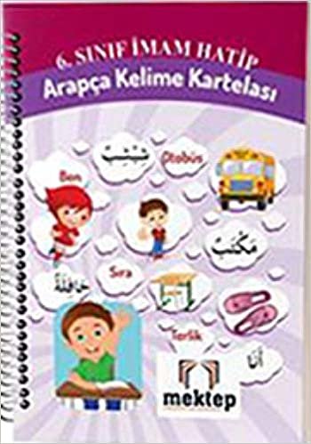 Mektep 6. Sınıf Imam Hatip Arapça Kelime Kartelası
