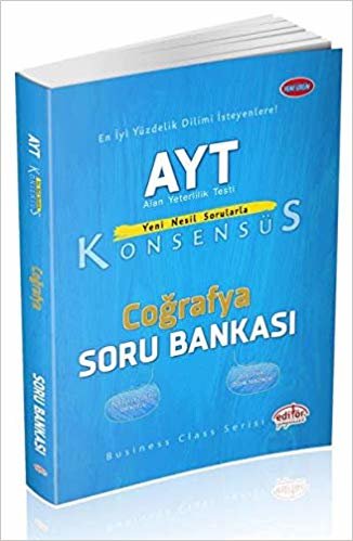 Editör AYT Konsensüs Coğrafya Soru Bankası-YENİ