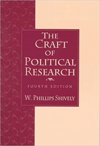 The Craft of Political Research
