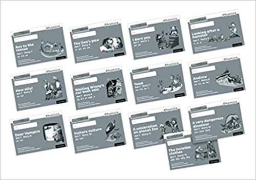 Read Write Inc. Phonics: Black and White Grey Set 7 Storybooks Pack of 130