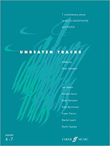 Unbeaten Tracks: (Alto Saxophone and Piano) (University of Miami Press: The Frederick Zimmermann Memorial Series for Double Bass)