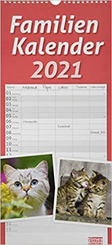 times & more Katzen Familienplaner 2021 indir