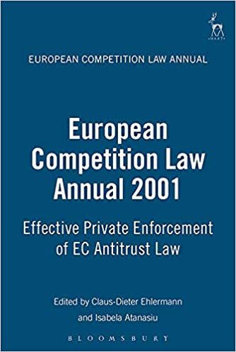 European Competition Law Annual 2001: Effective Private Enforcement of EC Antitrust Law indir