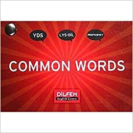 Common Words (Cep Kartelası) YDS - LYS-DİL - Proficiency