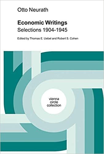 Economic Writings: Selections 1904-1945 (Vienna Circle Collection)