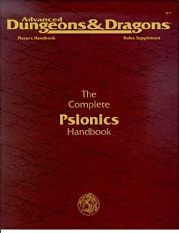 The Complete Psionics Handbook: Player's Handbook Rules Supplement