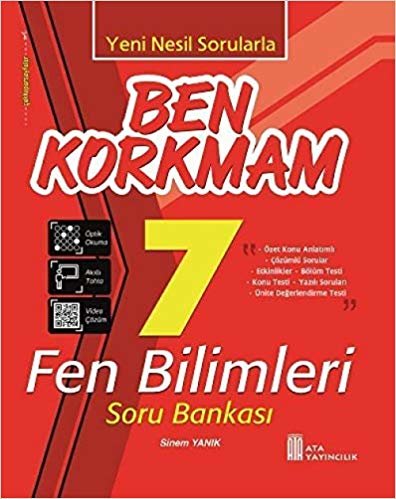 7. Sınıf Ben Korkmam Fen Bilimleri Soru Bankası Ata Yayıncılık