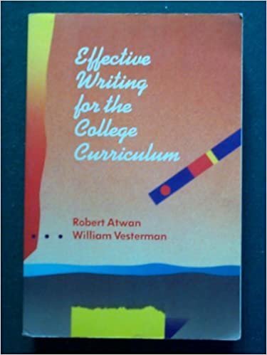 Effective Writing for the College Curriculum indir