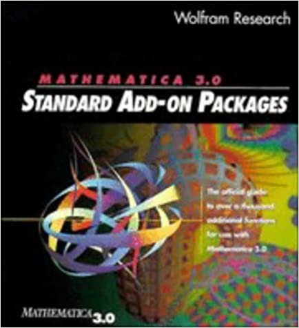 Mathematica ® 3.0 Standard Add-on Packages