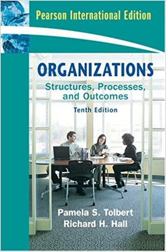 Organizations: Structures, Processes, and Outcomes
