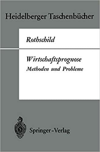 Wirtschaftsprognose: Methoden und Probleme (Heidelberger Taschenbücher (62), Band 62) indir