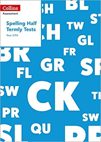 Year 3/P4 Spelling Half Termly Tests (Collins Tests & Assessment)