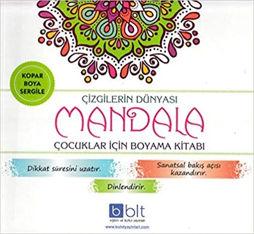 Çizgilerin Dünyası Mandala Çocuklar İçin Boyama Kitabı indir