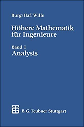 Höhere Mathematik für Ingenieure I. Analysis: 1
