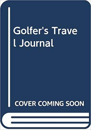 Golfer's Travel Journal