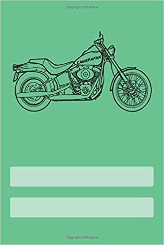 Motorbike Notebook: Cool for Everybody, Drawing and Writing (110 Pages, Blank, 6 x 9)(Great Notebooks) (Motorcycle, Band 14)