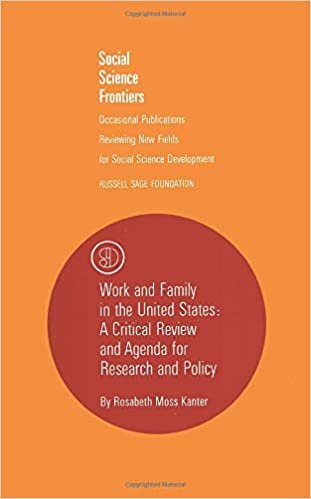 Work and Family in the United States: A Critical Review and Agenda for Research and Policy (Social science frontiers)