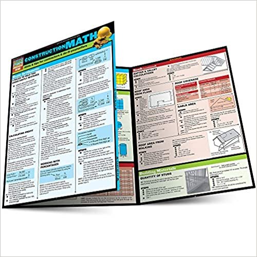 Construction Math (Quickstudy: Home) indir