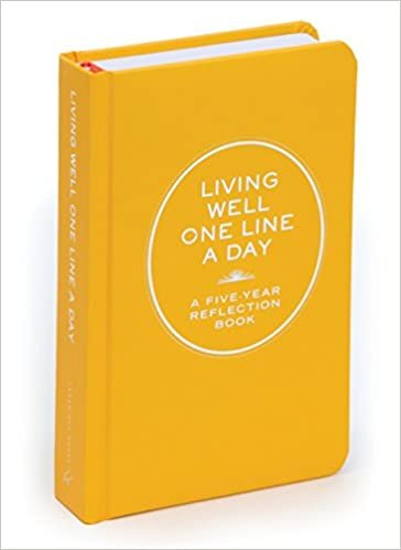 Living Well One Line a Day: A Five-Year Reflection Book (Journals) indir