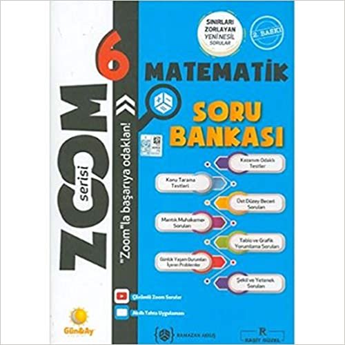Günay Yayınları 6. Sınıf Matematik Zoom Serisi Soru Bankası