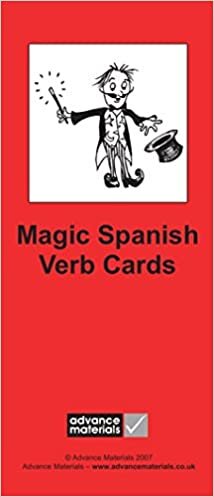 Magic Spanish Verb Cards Flashcards (8): Speak Spanish more fluently!