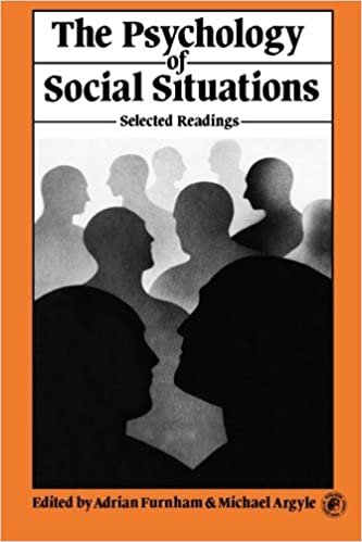 The Psychology of Social Situations: Selected Readings indir
