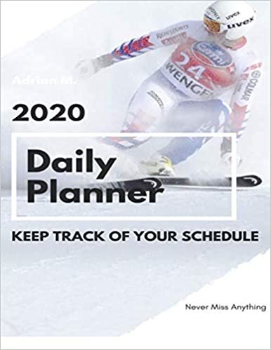 2020 Daily Planner: 8.5x11 12 Months Calendar, Space for daily notes, to do list and everything else. Designed to make YOUR life easier. (2020 Planner, Band 5)