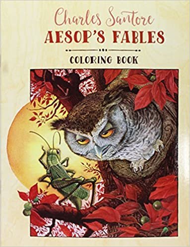 Charles Santore Aesop's Fables Coloring Book