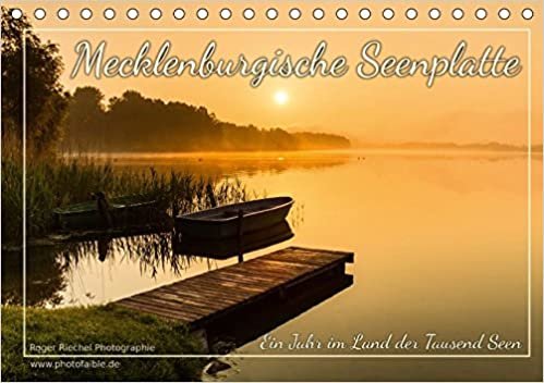 CALVENDO Natur: Mecklenburgische Seenplatte: Ein Jahr im Land der Tausend Seen (Tischkalender 2017 DIN A5 quer): Eine der eindrucksvollsten ... vereint (Monatskalender, 14 Seiten )