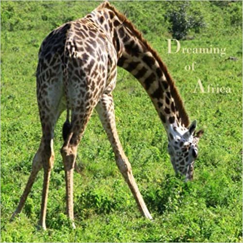 Notizbuch / Tagebuch - quadratisch - "Dreaming of Africa" - Giraffe: sei UNIQUE, schreibe SQUARE indir