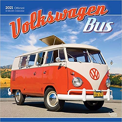 Volkswagen Bus - VW Transporter 2021 - 18-Monatskalender: Original BrownTrout-Kalender indir