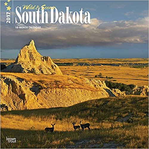 South Dakota, Wild & Scenic 2017 Calendar