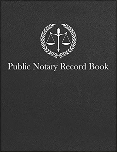 Public Notary Record Book: A Notary Journal Log Book indir