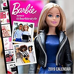 Barbie @barbiestyle 2019 Wall Calendar indir