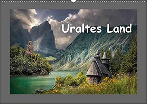 Uraltes Land (Wandkalender 2022 DIN A2 quer): Fantasy - Landschaften (Monatskalender, 14 Seiten ) (CALVENDO Natur)