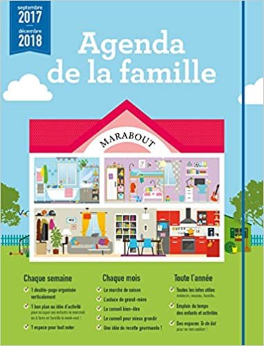 Agenda familial Marabout 2017-2018 (Vie Quotidienne)
