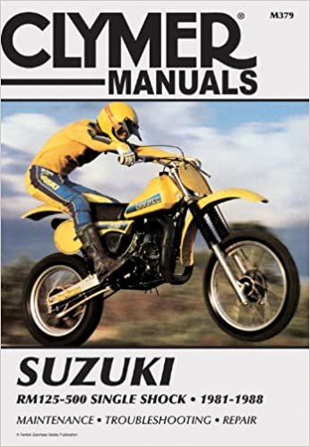 Suzuki Rm125-500 81-88: Clymer Workshop Manual indir