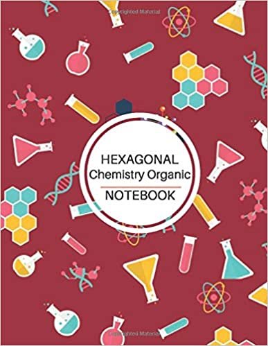 Chemistry Organic Notebook: Hexagonal Graph Paper Notebooks (Chili Pepper Red Cover) - Small Hexagons 1/4 inch, 8.5 x 11 Inches 100 Pages - Journal ... Organic Chemistry Journal and Biochemistry.