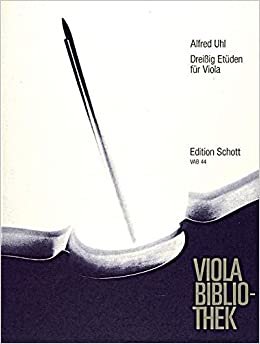30 Etüden: Viola. (Viola-Bibliothek)