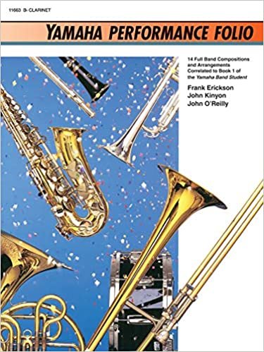 Yamaha Performance Folio: B-Flat Clarinet (Yamaha Band Method) indir
