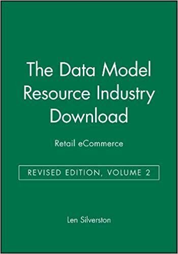 The Data Model Resource Industry Download, Revised Edition, Volume 2: Ecommerce