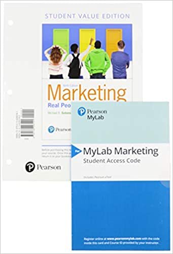 Marketing: Real People, Real Choices, Student Value Edition + 2019 Mylab Marketing with Pearson Etext -- Access Card Package