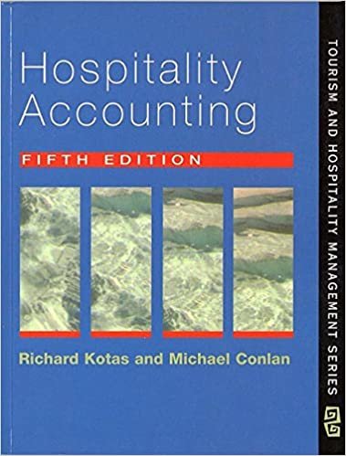 Hospitality Accounting (Series in Tourism & Hospitality Management)