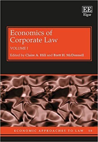 Economics of Corporate Law (Economic Approaches to Law, Band 50)
