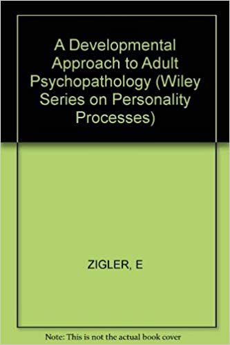 A Developmental Approach to Adult Psychopathology (Series: Wiley Series on Personality Processes)