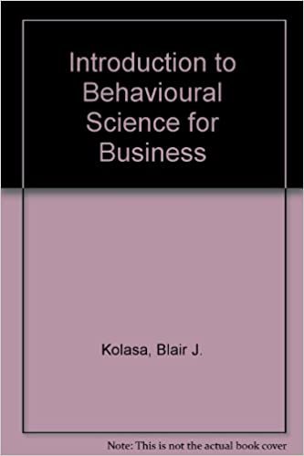 indir   Introduction to Behavioural Science for Business tamamen