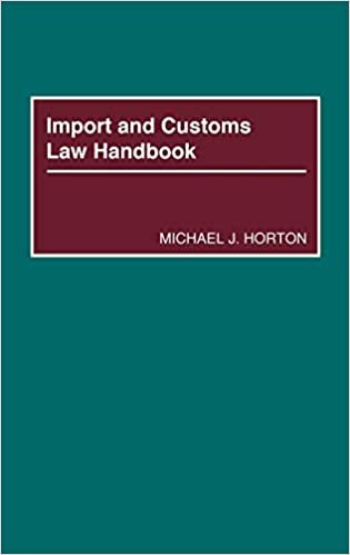 Import and Customs Law Handbook indir